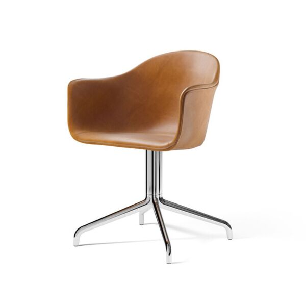 Harbour Chair Chrome Star Base upholstered