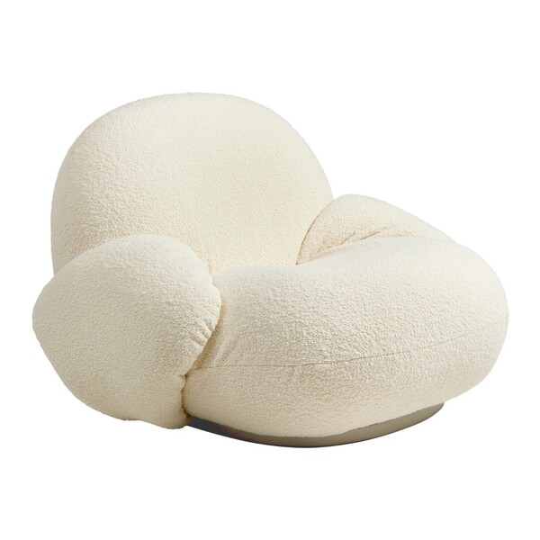 Fauteuil Pacha avec accoudoirs, pivotant