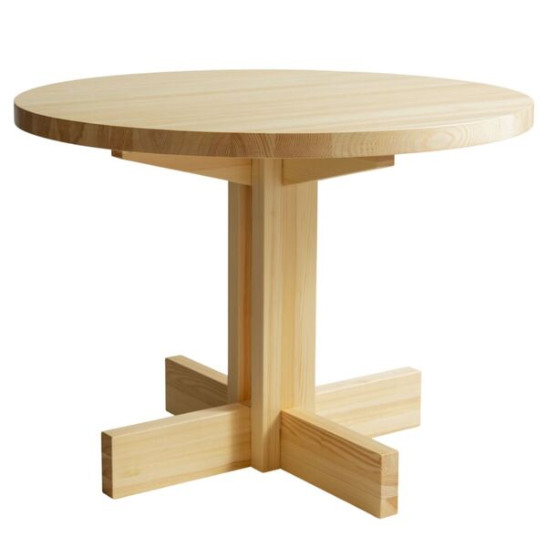 001 Dining Table Round von Vaarnii