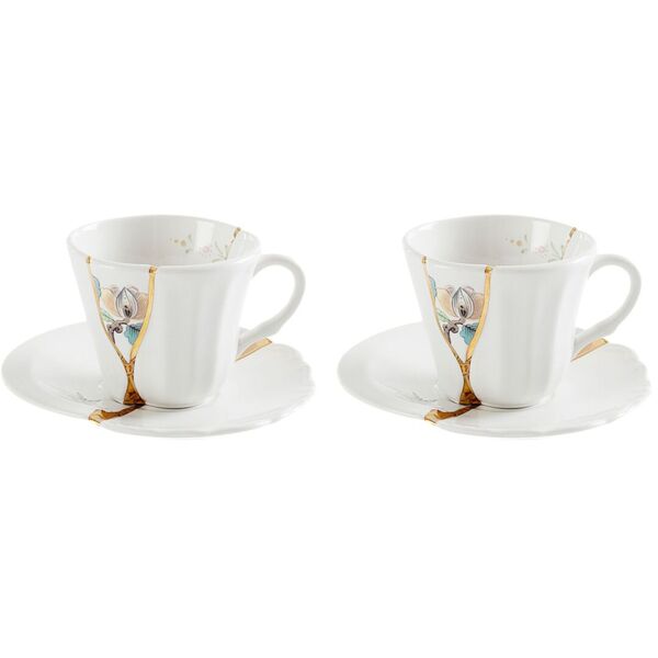 Kaffeetasse Kintsugi im 2er Set von Seletti