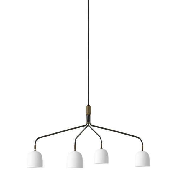 Lustre Howard à 4 bras, modèle long