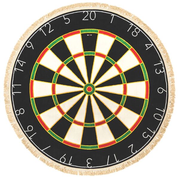 Blow Dartboard Tapis