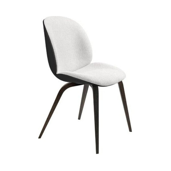 Beetle Dining Chair Frontpolsterung mit Holzgestell