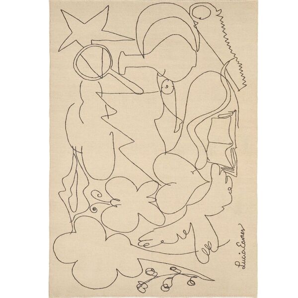 Teppich Lucia Eames Discovery von Nanimarquina