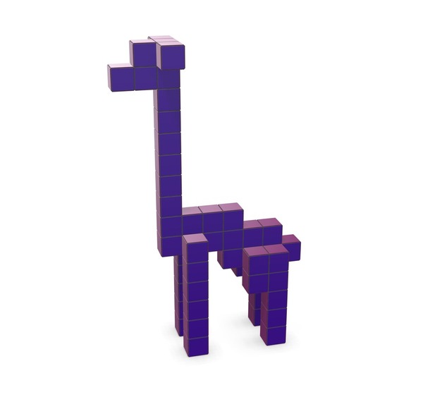 Système modulaire Panton Cubes Giraffe en duo-tone de Vitra
