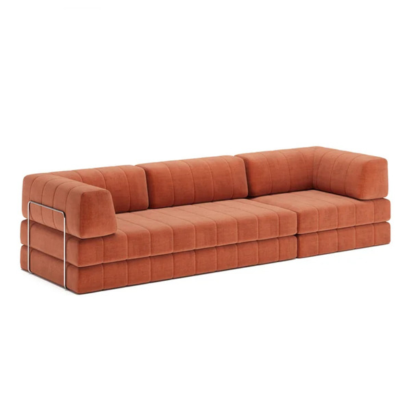 CozyPad Schlafsofa Grand mit Armlehnen