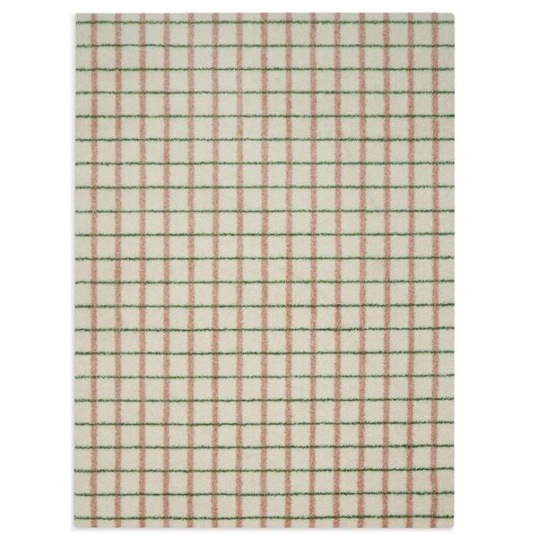 Grid Lime Candycane Teppich