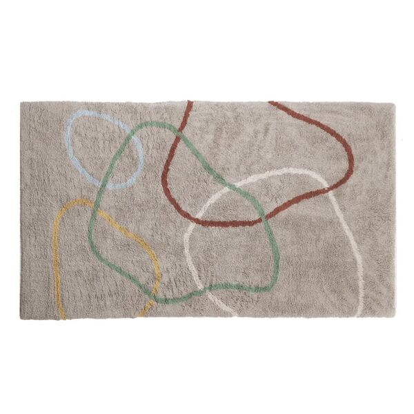 Tapis tufté, rectangulaire