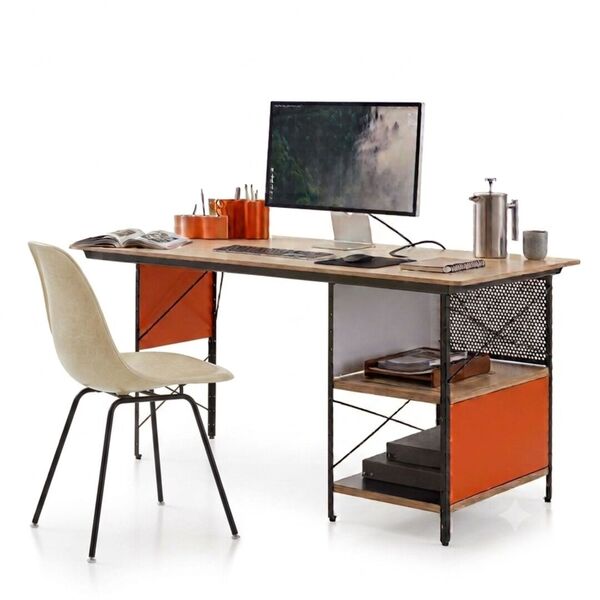 Back to School: Eames Desk Unit EDU und Gratis Fiberglas Side Chair DSX 