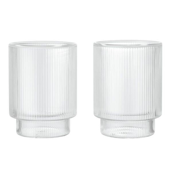 Verres « Ripple Thermal » de Ferm Living