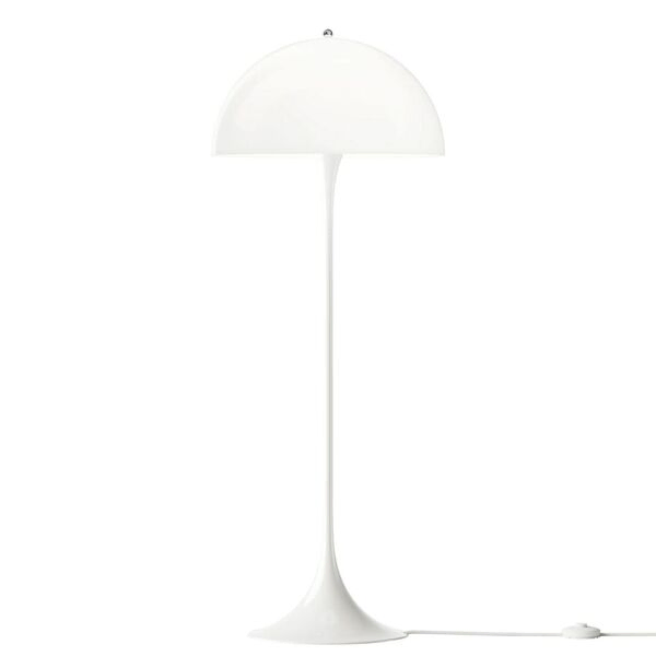 Panthella Stehleuchte V3 Opal White von Louis Poulsen
