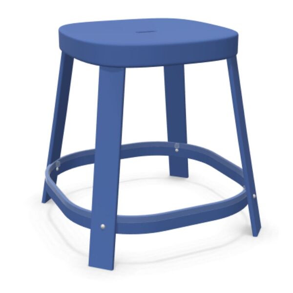 Thor - Lot de 4 tabourets de bar bas
