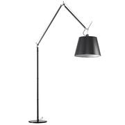 Tolomeo Mega LED Terra Black by Artemide 