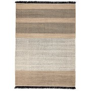 Tapis Dhurrie Tres Stripes