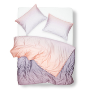 Bed linen grading with a delicate gradient