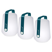 Set of 3 small outdoor lamp Balad