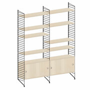 Shelf String with 2 cabinet elements