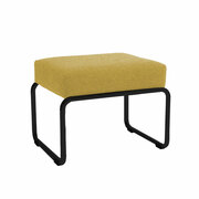 Gepolsterter Hocker zum Moser Fauteuil / Hallingdal