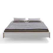 Plain bed Flai without headboard