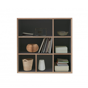 Deeper open shelving module Vertiko Ply Six 