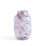 set of 2 glass vases Splash Round L by Hay