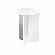 Round side table Slit Table made of metal