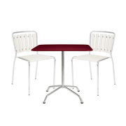 Haefeli-Gartenset mit 2 Stühlen & rechteckigem Tisch