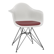 Eames Plastic Armchair DAR RE mit Sitzpolster