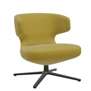 Comfortable Petit Repos armchair from Vitra in fabric variants