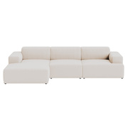 Grandiose sofa Connect Soft with left chaise lounge