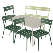 Garden combo Luxembourg for 6 with bench