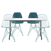 Garden Set Belleville & Wire Chair DKR & Plastic Side Chair DSR