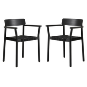 2 Esszimmerstühle mit Geflecht Betty Dining Chair TK9 