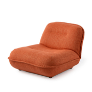 Lagerverkauf: Puff Lounge Chair in Orange von POLSPOTTEN