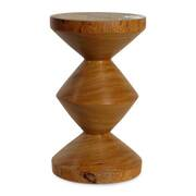 Massivholzhocker Zig Zag von POLSPOTTEN