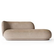 Sofa Rico Divan R - Faded Velvet by Ferm Living