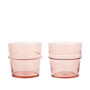 set of 2 Boya drinking glasses from Ferm Living