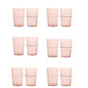 12er Set Trinkglas Boya von Ferm Living