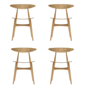 4er Set Stuhl CH33T von Carl Hansen