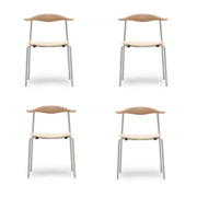 set of 4 CH88T chairs from Carl Hansen