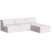 canapé 4 places avec chaise longue Bridge 240 x 210 cm de Tiptoe