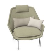 Slow Chair en tissu de Vitra