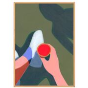 Gemälde Les Vacances 01 von Paper Collective